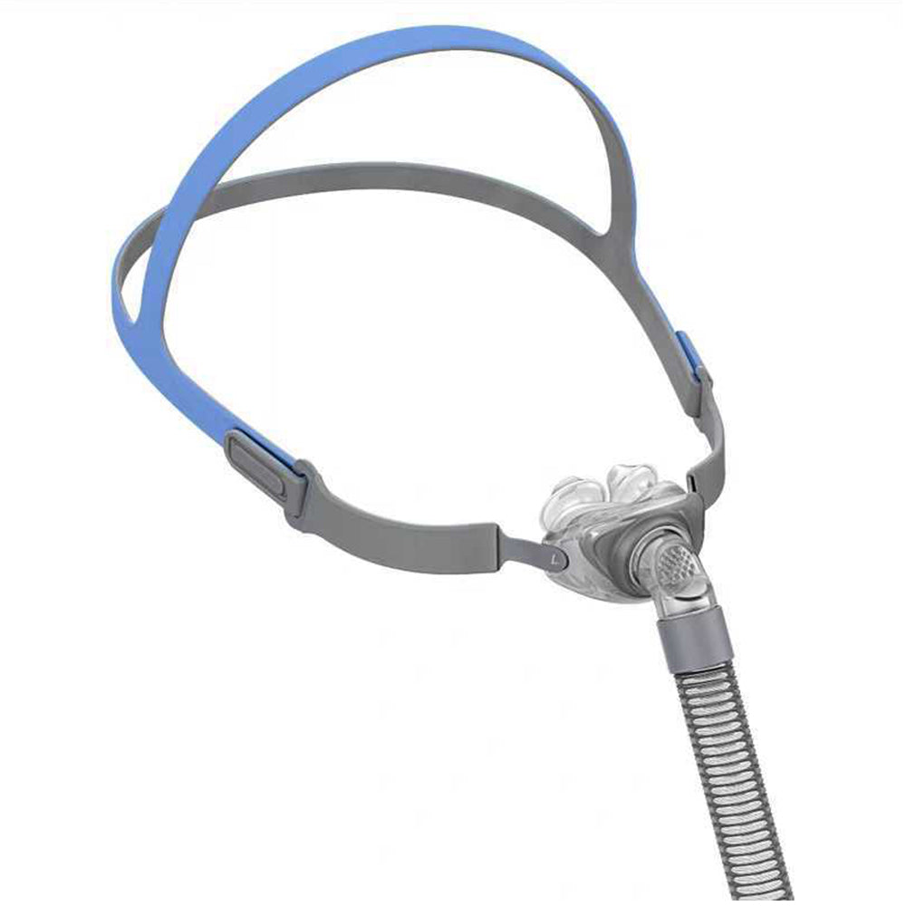 CPAP Nasal Pillow - CPAP Mask - Includes Small, Medium, Large Nose Pillow, Headgear, Frame, Elbows and Hose - Reusable CPAP Supplies - Suitable for CPAP Machine