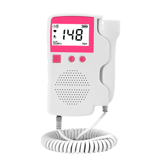 Baby Heartbeat Monitor Pregnancy Doppler Fetal Monitor，Doppler Fetal Monitor Easy to Use at Home
