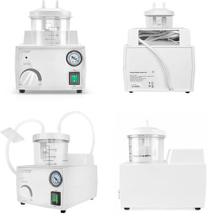 Portable Suction Pump Machine Manual Adjustment, Vacuum Device Hand Help Adjustment phlegm Pump